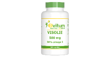 Elvitum Visolie 500mg Capsules