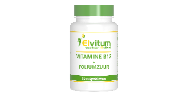 Elvitum Vitamine B12 + Foliumzuur Zuigtabletten