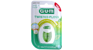 GUM Twisted Floss Minty Green Tea
