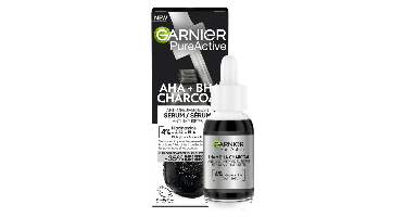 Garnier PureActive AHA + BHA Charcoal Anti-Onzuiverheden Serum