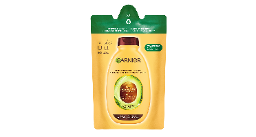 Garnier Deep Nutrtition Shampoo Avocado Oil Dry Wavy Curly Hair