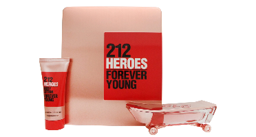Carolina Herrera 212 Heroes Forever Young Giftset