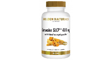 Golden Naturals Curcumine SLCP 400mg Capsules