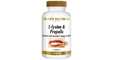 Golden Naturals L-lysine & Propolis Tabletten