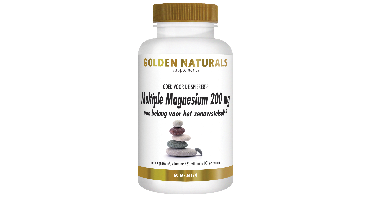 Golden Naturals Multiple Magnesium 200mg Tabletten