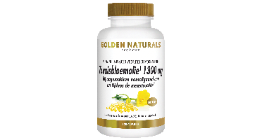 Golden Naturals Teunisbloemolie 1300mg Capsules
