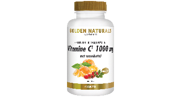 Golden Naturals Vitamine C 1000mg met rozenbottel Tabletten