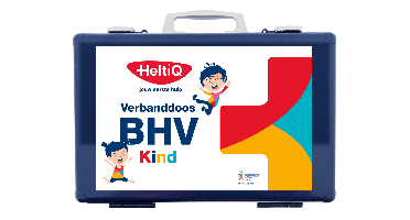 HeltiQ Verbanddoos Modulair BHV Kind - Blauw