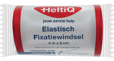 HeltiQ Elastisch Fixatiewindsel 4m x 6cm