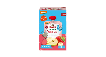 Holle Knijpfruit Apple Ant Multipack BIo