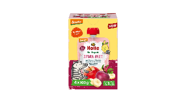 Holle Knijpfruit Zebra Beet Multipack Bio