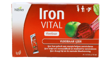 Hubner Iron Vital F Vloeibaar Ijzer Sachet