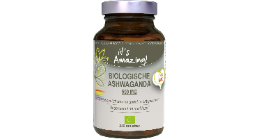 It's Amazing Biologische Ashwaganda 500mg Tabletten