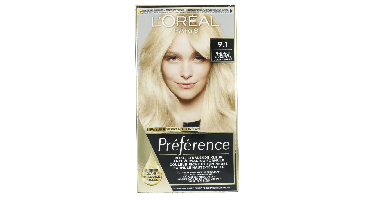 L'Oréal Paris Preference 9.1 Oslo - Zeer Licht Asblond