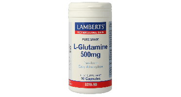 Lamberts L-Glutamine 500mg Vegacapsules