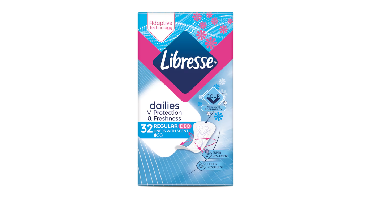 Libresse Dailies V-Protection Regular Deo Fresh Inlegkruisjes