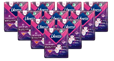 Libresse Ultra Goodnight Maandverband XL Multiverpakking