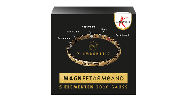 Lucovitaal Yinmagnetic Magneet Armband Goud