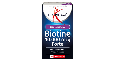 Lucovitaal Biotine 10.000 mcg Forte Zuigtabletten