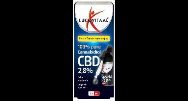 Lucovitaal Cannabidiol CBD Olie 2.8%