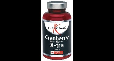 Lucovitaal Cranberry met X-tra Lactobacillus Capsules