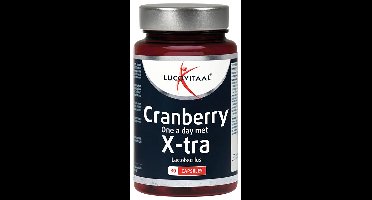 Lucovitaal Cranberry met X-tra Lactobacillus Capsules