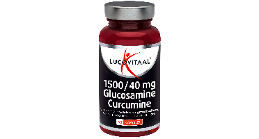 Lucovitaal Glucosamine Curcumine 1500/40mg Capsules