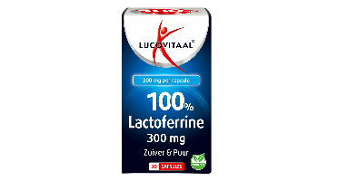 Lucovitaal Lactoferrine 300mg Capsules