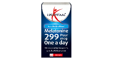 Lucovitaal Melatonine Puur 0.299mg Tabletten