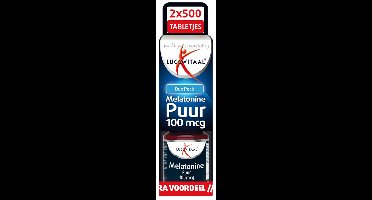 Lucovitaal Melatonine Puur 100mcg Duo Tabletten