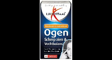 Lucovitaal Ogen, Scherp Zien & Vochtbalans Capsules