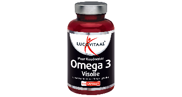 Lucovitaal Omega 3 Visolie Puur Koudwater Capsules
