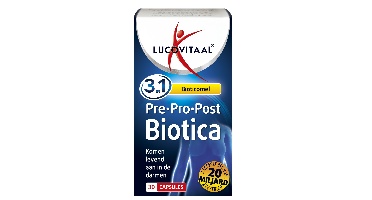 Lucovitaal Pre-, Pro & Post Biotica Capsules