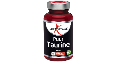 Lucovitaal Taurine Puur 600mg Capsules