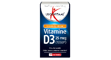 Lucovitaal Vitamine D3 25mcg Capsules
