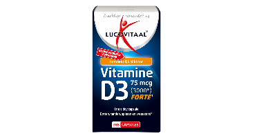Lucovitaal Vitamine D3 75mcg Forte Capsules