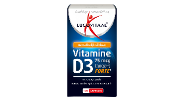 Lucovitaal Vitamine D3 75mcg Forte Capsules