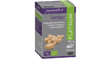 Mannavital Gember Platinum Capsules
