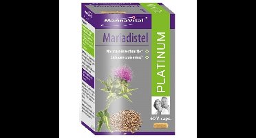 Mannavital Mariadistel Platinum Vegicaps