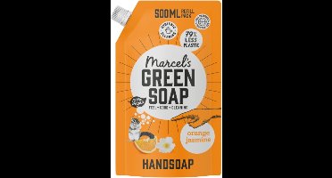 Marcels Green Soap Handzeep Sinaasappel & Jasmijn Navulling