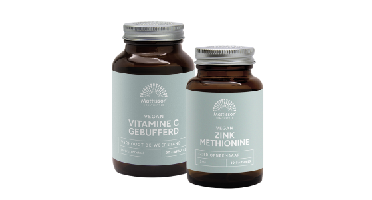 Mattisson HealthStyle Vitamine-C Gebufferd en Zink Methionine Combi Set