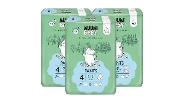 Moomin Baby Ecologische Luierbroekjes 4 Maxi Voordeelverpakking