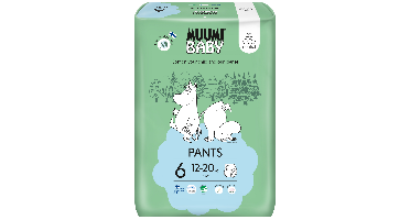 Moomin Baby Ecologische Luierbroekjes 6 Junior