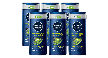 Nivea Men Energy Shower Gel Voordeelverpakking
