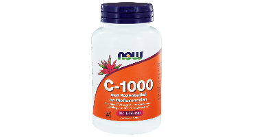 NOW C-1000 Rozenbottel & Bioflavonoïden Tabletten