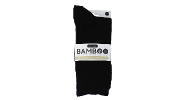 Naproz Bamboo Airco Sokken Zwart 3-Pack 39-42