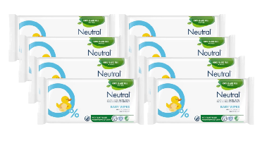 Neutral 0% Baby Wipes Multiverpakking