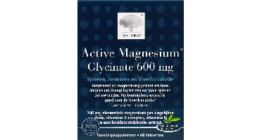 New Nordic Magnesium Active Glycinate 600mg Tabletten