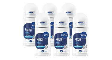 Nivea Derma Control Defend Deodorant Roller Voordeelverpakking