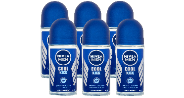 Nivea Men Cool Kick Roll-on Voordeelverpakking